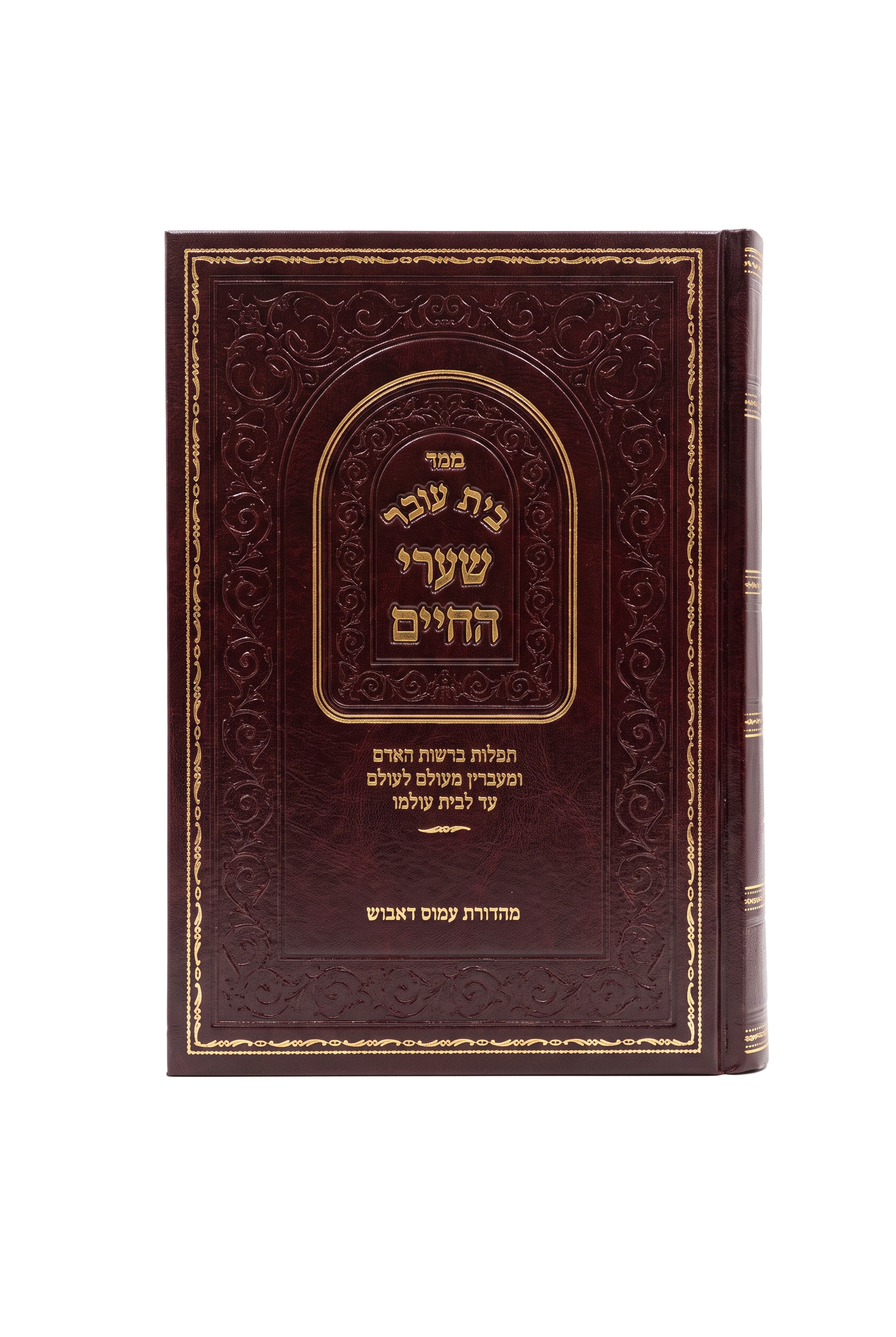 כריכת הספר שערי החיים